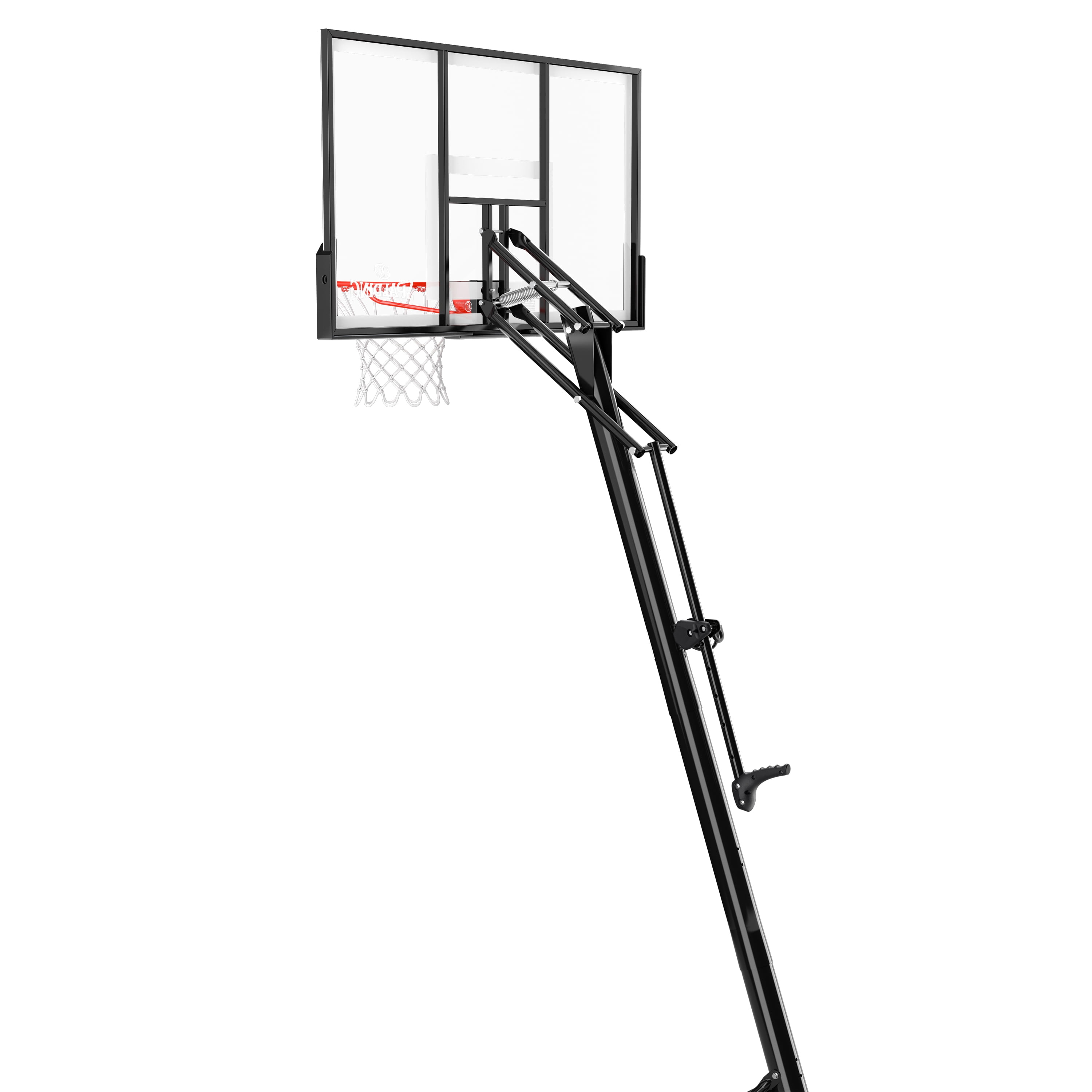 Spalding 66291 Pro Slam Portable Basketball System with 54in Acrylic Backboard for sale online 
