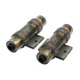 thumbnail image 1 of 2Pcs AGU Porta Fusible con Fusible de 60A para Coche Audio Estéreo En Línea Negra Plástico, 1 of 1