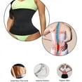 thumbnail image 3 of Entrenador de cintura para mujer, cinturón elástico para adelgazar, envoltura de abdomen, bandas de resistencia, correa de Control moldeadora de cuerpo 4M * 10CM, 3 of 5