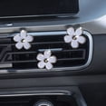 thumbnail image 4 of Desktop Decor Little Daisy Car Air Aromatherapy Clip Decorative Car Interior Accessories, 4 of 4