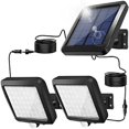 thumbnail image 2 of Bombilla Lámpara de pared solar 1800MAH La luz de inducción dura hasta 8H para patio, porche y patio (C) Wdftyju Para estrenar, 2 of 4