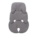 thumbnail image 2 of Cojín para cochecito de bebé, cómodo, multiusos, transpirable Gris blanco, 2 of 9