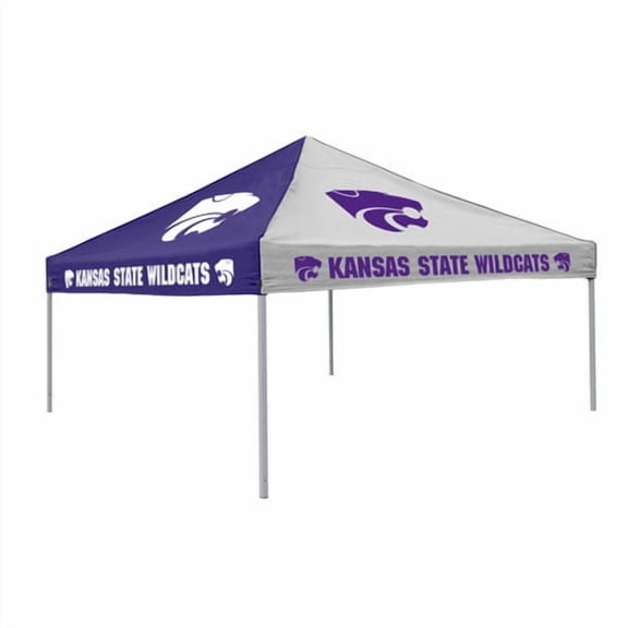 Kansas State Wildcats NCAA 9' x 9' Checkerboard Color Pop-Up Tailgate Canopy Tent