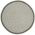 thumbnail image 2 of SAFAVIEH Abstract Clive Bordered Wool Area Rug, Sage/Ivory, 6' x 6' Round, 2 of 8