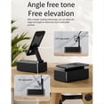 thumbnail image 4 of Soporte para Teléfono Móvil Soporte para Teléfono Móvil Plegable Portátil con Altavoz Bluetooth Carga de Teléfono Móvil, 4 of 5