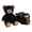 Black, variant on Get Ready Kids Stuff Your Own Black Bear Plush Craft Kit, 13 in, 6 Pack, No Sew