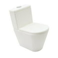 thumbnail image 2 of Dollhouse Toilet Miniature Furniture Bathroom Decor with Realistic Design for 1/12 Scale Dollhouse Scene, 2 of 9