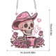 thumbnail image 3 of Pendientes Arte Diamantes Rhinestone Personajes Terror Halloween Forma Especial, 3 of 9