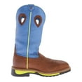 thumbnail image 3 of Men's Twisted X MLCS012 Lite Weight Cowboy Work Brown Oiled Shoulder/Neon Blue 11.5 D, 3 of 7