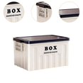 thumbnail image 6 of Storage Bin Stackable Storage Box Utility Crate Durable Plastic Construction for Clothes Toys Car Trunk Storage, 6 of 9