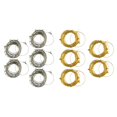 thumbnail image 1 of 200 piezas de ganchos para pendientes, alambre de oreja francés, ganchos para oreja, fabricación de joyas para pendientes perfecl Abalorios Aros Redondo Latón, 1 of 7