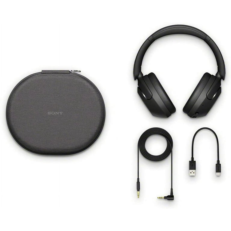 Sony Extra Bass Noise Cancelling Headphones Bluetooth Over The Ear W Mic, WH-XB910N, Black