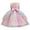 Pink, variant on Glisme Girls Dresses Rose Embroidered Princess Dress With Layered Sheer Dress Toddler Kids Party Gown For Pageants Blue Sundress Size 3-4 Years