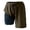 Army Green, variant on Denim Shorts Women Fashionable Double Layer Inner Pockets Bottoms for Women,Army Green,L