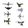 thumbnail image 3 of Lipstore 8 Pcs Jouet Modèle d'Avion Léger pour Enfants Assemblage Modèle B, 3 of 8