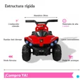 thumbnail image 3 of Carro Montable Eléctrico Moto Cuatrimoto Nino Tek-388 Rojo, 3 of 4