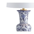thumbnail image 4 of JONATHAN Y Leo 28.5" Chinoiserie LED Table Lamp, Blue/White, JYL5014A, 4 of 6