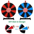thumbnail image 2 of WinSpin 18" Tabletop DIY Color Prize Wheel 14 Slot Editable Spin Game Trade Show, 2 of 9