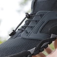 thumbnail image 2 of Zapatos de Senderismo Antideslizantes Zapatos de Correr para Hombre Talla Grande (Azul Oscuro 45) DQrwqpou Tenis De Mujer Tenis De Hombre, 2 of 7