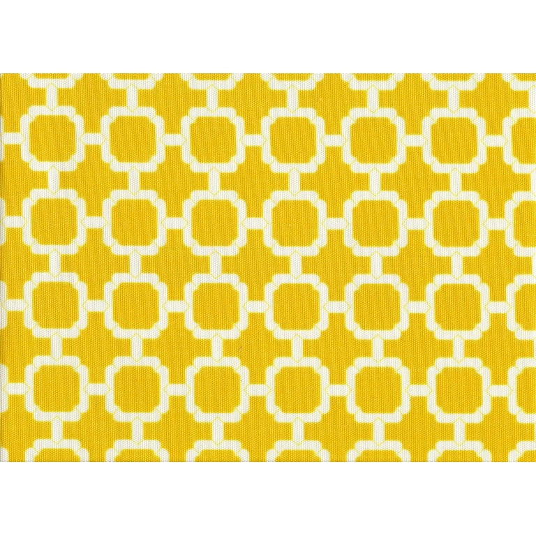 Jordan Manufacturing Hockley Outdoor Square Toss Pillow, Banana, 16 Jordan Manufacturing Hockley Outdoor Square Toss Pillow, Banana, 16