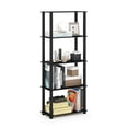 thumbnail image 4 of Estante Furinno Turn-N-Tube de 5 niveles, multiusos, americano/negro, 4 of 6