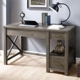 thumbnail image 2 of Steve Silver Dexter Distressed Brown Driftwood Lift-Top Desk, 2 of 5