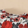 thumbnail image 6 of Kuleyang 3PS Toddler Little Girls Dress and Cardigan Sets Floral Print Sleeveless Dress and Long Sleeve Cardigan Ruffle Shrug Fall Winter Party Clothes Set 9-12 Months, 6 of 9