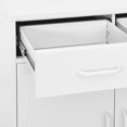 thumbnail image 5 of vidaXL Storage Cabinet White 80x35x101.5 cm Steel, 5 of 5