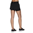 thumbnail image 3 of RBX Active Women's Laser Mesh Woven Running Short With Attached Inner Compression Short, 3 of 5