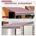 thumbnail image 3 of Outsunny 10' X 8' Manual Retractable Sun Shade Patio Awning - Wine Red, 3 of 10