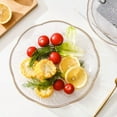 thumbnail image 5 of Plato de fruta, plato decorativo de vidrio, plato de aperitivos for el hogar, plato de aperitivos, plato de dulces, frutero, 5 of 5