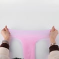 thumbnail image 4 of Calcetines Cuidado Los Pies Silicona Pedicura Suave para Secos Agrietados () Rosa, 4 of 8