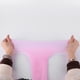 thumbnail image 4 of Calcetines Los pies de silicona cuidan una pedicura suave para los pies secos de color rosa, 4 of 8