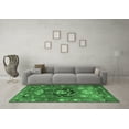 thumbnail image 3 of Ahgly Company Indoor Rectangle Persian Emerald Green Traditional Area Rugs, 2' x 5', 3 of 4