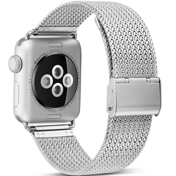 Apple Watch Bands for 38mm/40mm Stainless Steel Milanese Loop with