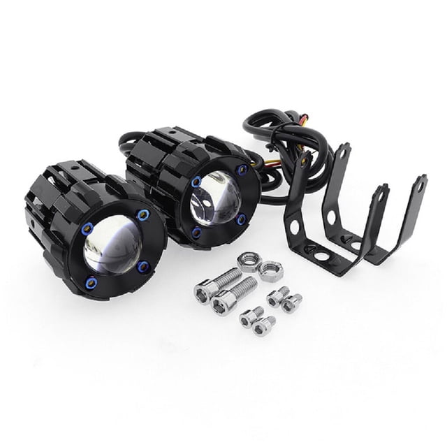 Speravity 1 par de faros delanteros para motocicleta de 60W, foco LED para motocicleta, potente brillo, faros delanteros para Moto, herramienta Accesorios para motos