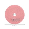 thumbnail image 4 of Polishing Backer, Compact Size  Polishing Pads 10Pcs Saving Time  For Marble Concrete Stones 3000 Mesh, 4 of 8