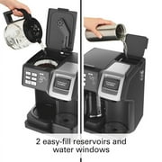 Hamilton FlexBrew Programmable Single Serve Pod to 12 Cup Coffee Maker, Black