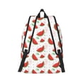 thumbnail image 3 of Balery Hand Drawn Watermelon Vintage Canvas Backpack for Men and Women - Large Capacity, Durable Travel Laptop Bag for School, Work, Hiking, and Outdoor Activities, 3 of 7