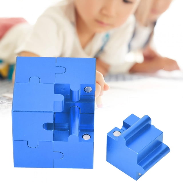 Juguete de descompresión, juguete educativo de descompresión con forma de cuadrado 3D, juguete de descompresión con forma de cuadrado para niños, tecnología avanzada