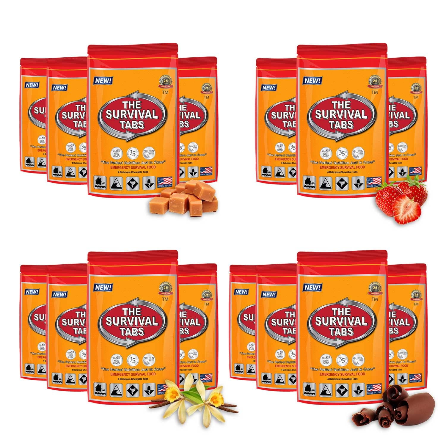 30Day Emergency Food Supply, Disaster Camping Outdoor Earthquake food