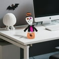 thumbnail image 4 of 3PCS Halloween Witch Pumpkin Tabletop Figurines Cute Desktop Decor for Home Party Festival Indoor Display Ornament Set, 4 of 5