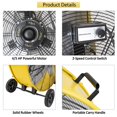 thumbnail image 3 of Ventilador de tambor potente y resistente de alta velocidad HiCFM, 3 of 5