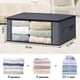 thumbnail image 2 of Bolsas de almacenamiento HomeHacks Storage, paquete de 3 unidades, organizador de ropa, 35 L, 2 of 8