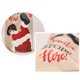 thumbnail image 3 of fundas para botellas de vino de Navidad, bolsas para botellas de champán, ropa, muñeco de nieve de Papá Noel, vajilla, bolsas de regalo de vino de arpillera para decoraciones de fiesta de Año Nuevo de, 3 of 5
