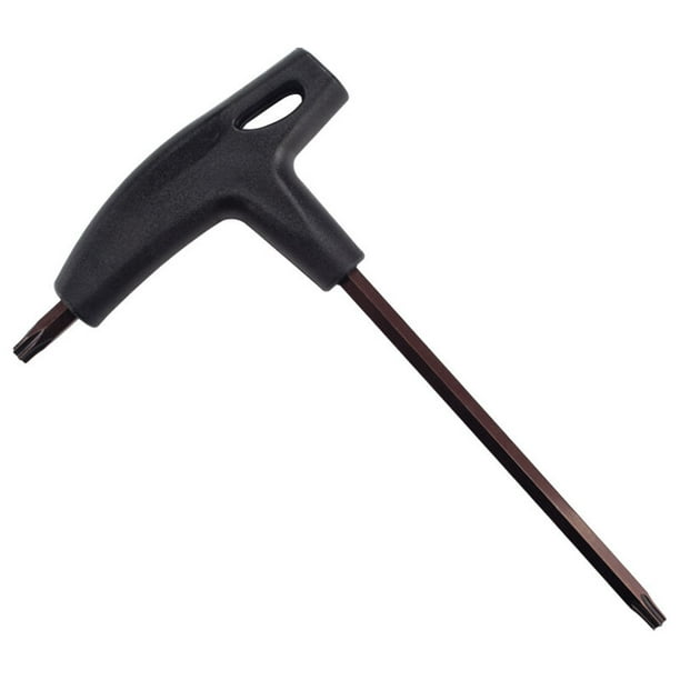 Torx Hex Wrench with T Handle High Strength T25 Torx T Wrench Star Torx Screwdriver