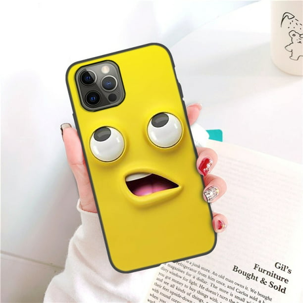 Case For iPhone 11 Case Funny Face Phone Case On iPhone 12 Pro Max 13 7 8  Plus XR XS X SE 2020 6S 6 5S iPhone12 Mini Cases Cover 