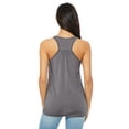 thumbnail image 2 of The Bella + Canvas Ladies' Flowy Racerback Tank - STORM - XS, 2 of 2