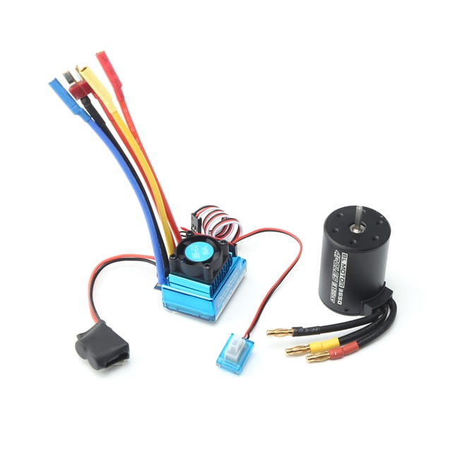 Motor sin escobillas 3650 3100KV con 60A ESC sin escobillas para 1/8
