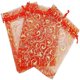 thumbnail image 2 of 100 bolsas de organza, 10 x 15 cm, 10 diseños mixtos, bolsas de regalo de organza con cordón, bolsa de joyería, bolsas de lavanda, bolsas de dulces, regalos de boda, 2 of 5